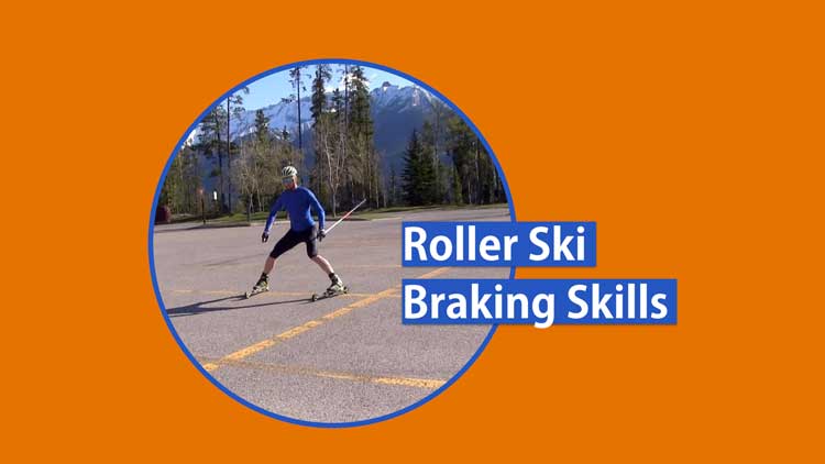 Roller Ski Braking Skills - Nordic Ski Lab