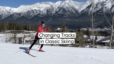 Changing Tracks in Classic Skiing
